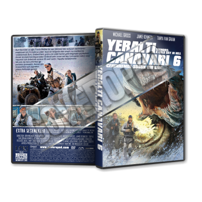 Yeraltı Canavarı 6 - Tremors A Cold Day in Hell 2018 Türkçe Dvd Cover Tasarımı